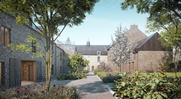 Espaces partagés du programme neuf Domaine Vaujoyeux Réhab à Cancale