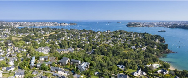 Photolocalisation programme neuf Le Clos de la Vicomté à Dinard