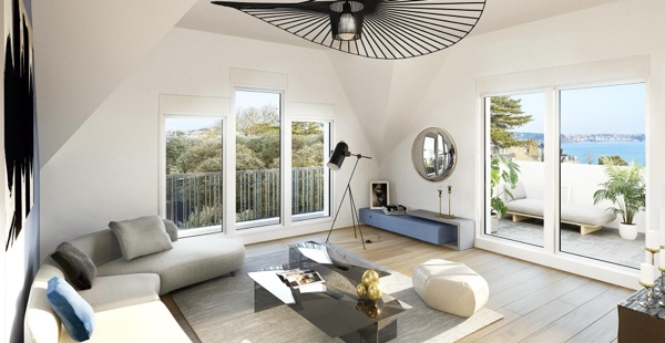 Ambiance intérieur appartement neuf Le Palatin