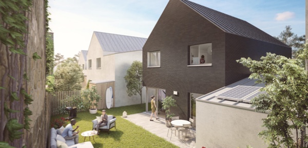 Vue maisons programme neuf ROCHENOIRE à Dinard