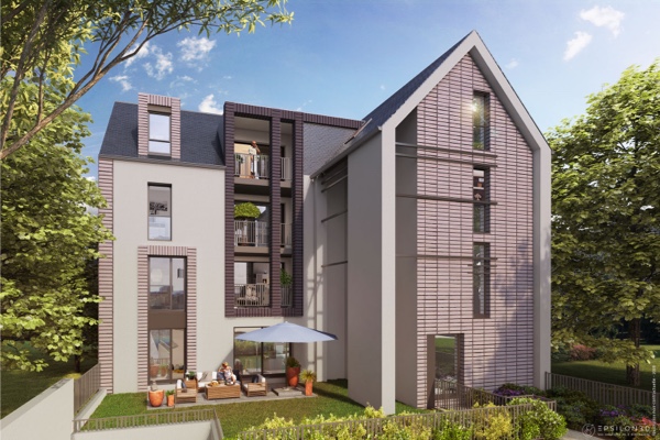 Bâtiment B programme neuf Villas Roche des Bois à Dinard