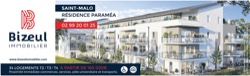 Publicité programme neuf Paraméa dans le quartier de Paramé à Saint-Malo