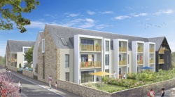 Facade Sud programme neuf Roz Tenec à Saint-Malo