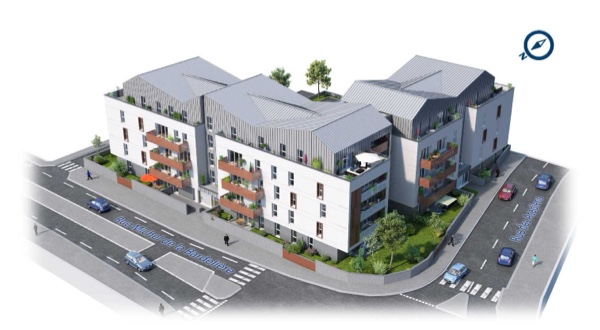 Détroit programme appartements neufs élibible Pinel à Saint-Malo