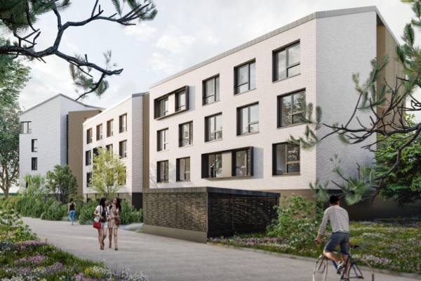 Façade du programme neuf Folo Campus Saint-Malo