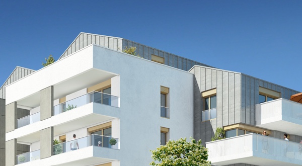 Architecture épuré et durable programme neuf Hope