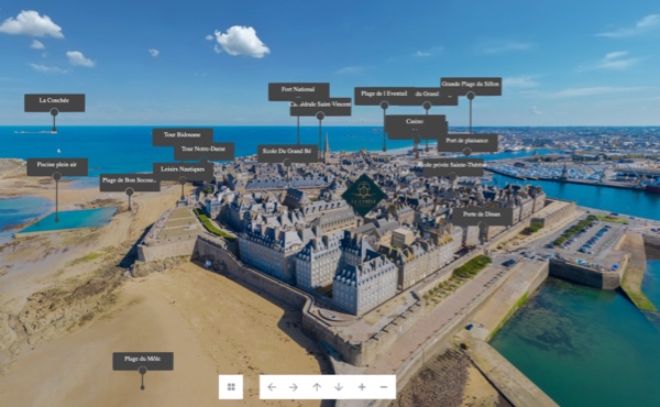Photolocalisation programme neuf La Cybèle à Saint-Malo