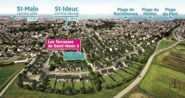 Photolocalisation programme neuf Les Terrasses de St-Ideuc 3