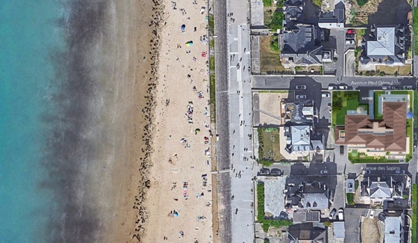 Plan masse programme neuf vue mer Villa Amabilis à Saint-Malo