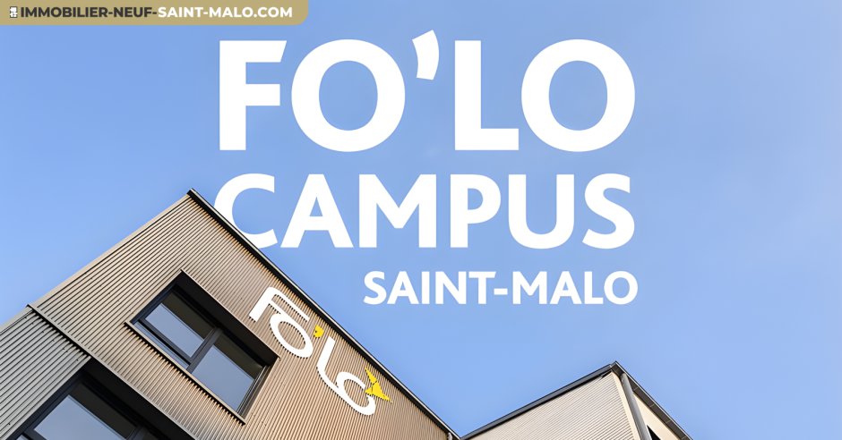 Illustration – Livraison de Fo’lo Campus à Saint-Malo : une résidence étudiante moderne, déjà incontournable